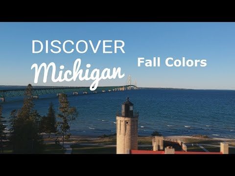 Michigan Aerial Fall Color Tour
